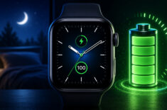Я правильно настроил экран Apple Watch и экономлю заряд каждую ночь. Фото.