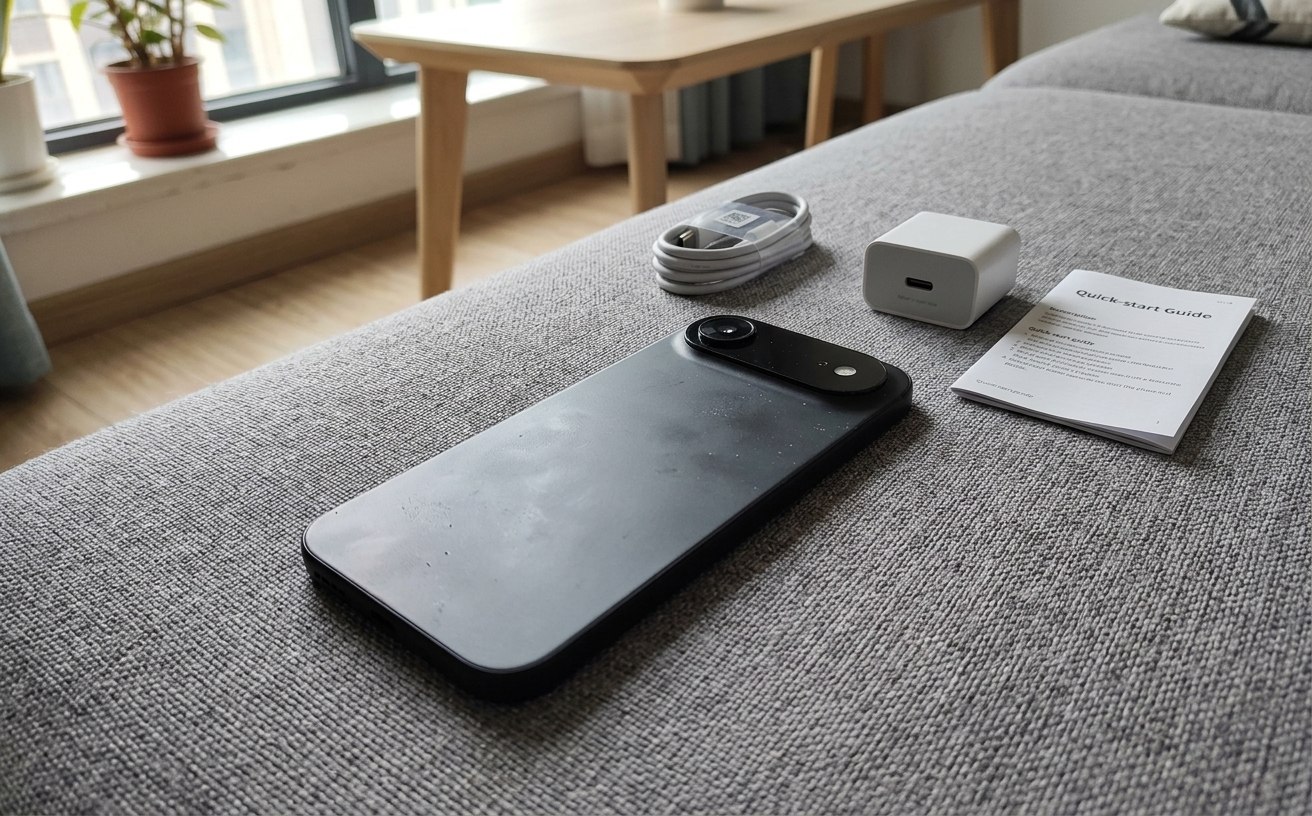 Чем мой поддельный iPhone Air отличается от настоящего. А еще в комплекте есть зарядка. Даже Apple так не может. Фото.