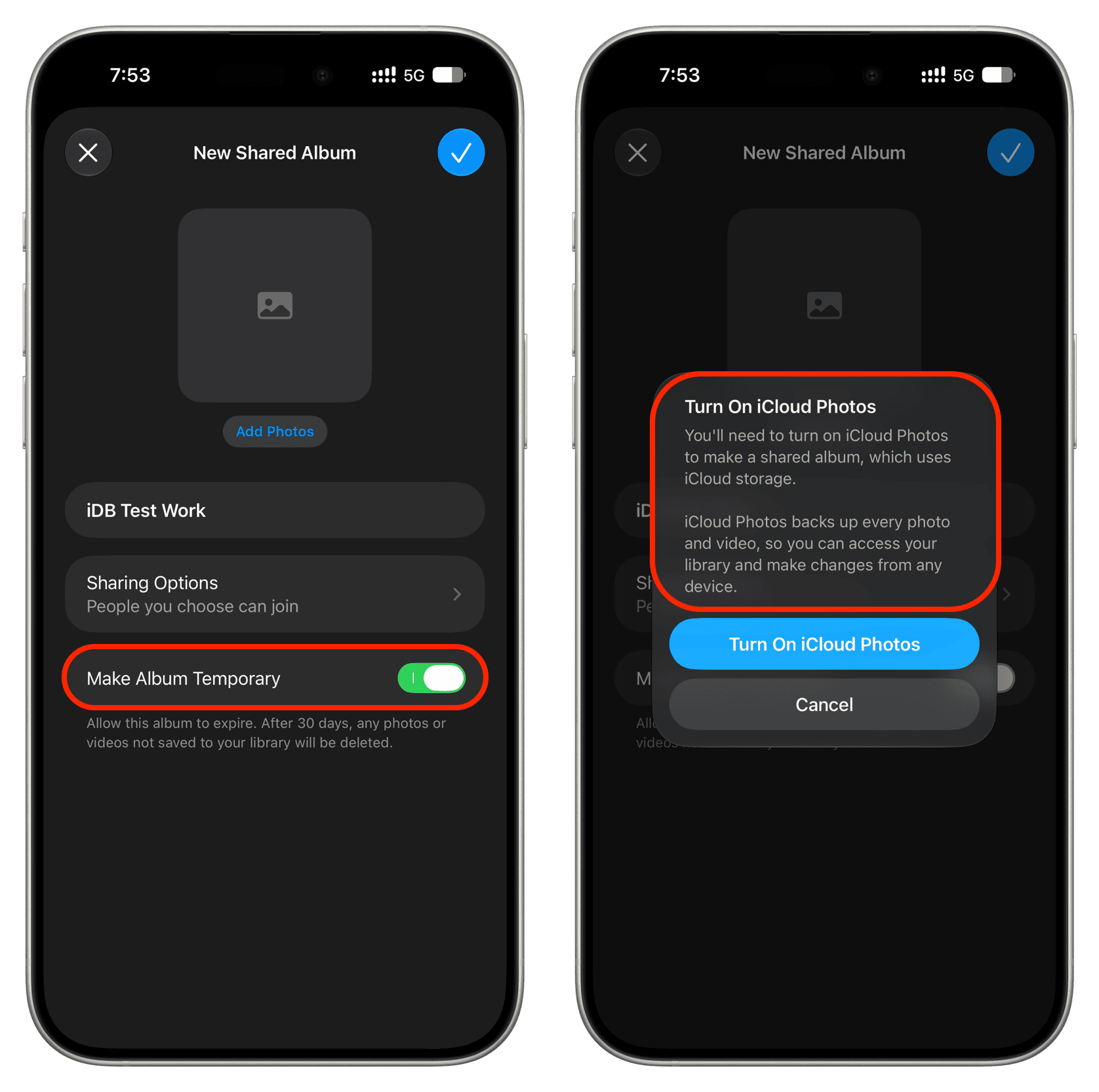 Почему iPhone требует включить Фото iCloud для общего альбома. Для постоянных общих альбомов придется включить «Фото iCloud». Фото.
