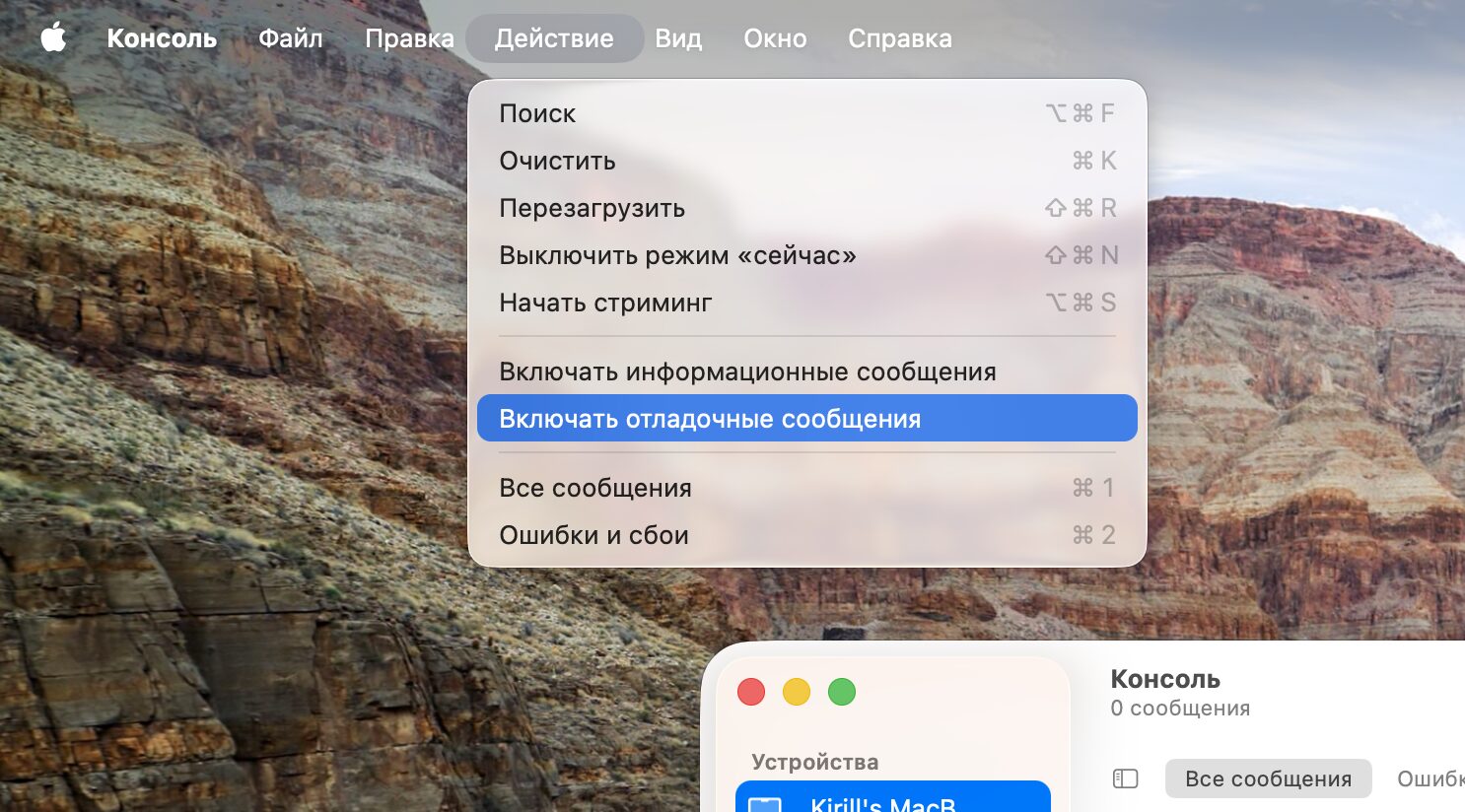 Как посмотреть статус индексирования iPhone на Mac. Активируйте этот пункт. Фото.