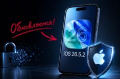 Почему нужно срочно установить iOS 26.5.2. Я уже обновился. Фото.
