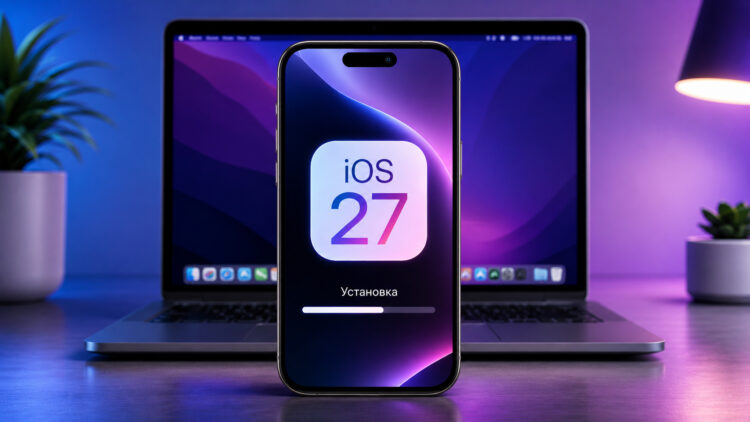 Вышла первая бета iOS 27. Как установить ее на свой iPhone. Фото.