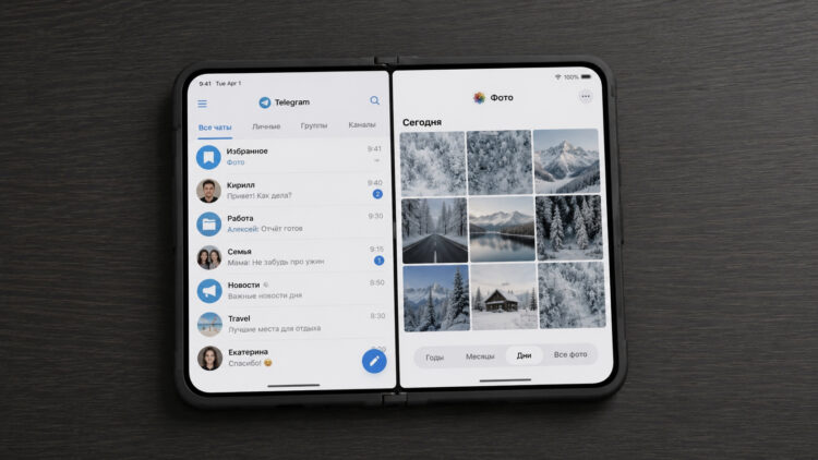 Два приложения на одном экране iPhone — в iOS 27 появится многозадачность, как на iPad. Фото.