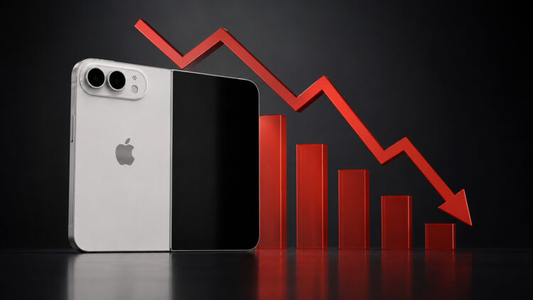 Главная причина не покупать складной iPhone, а выбрать обычный. Фото.