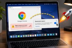 Chrome на Mac жрёт память и тормозит? Включите эту настройку, и все будет летать. Фото.