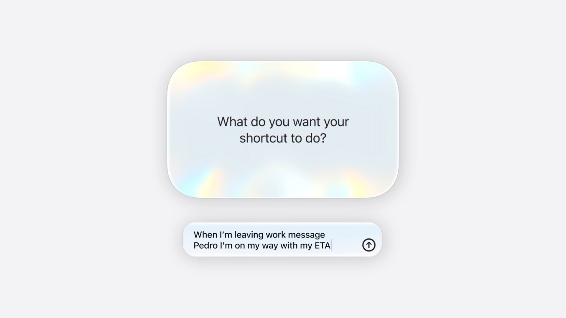 Автоматизация на Mac с Apple Intelligence. Вы можете простыми словами описать, что хотите получить, а Mac сам соберет автоматизацию. Фото.