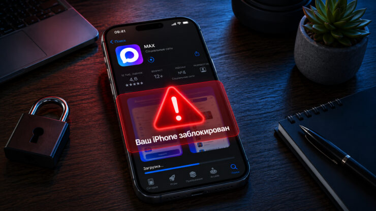 Почему нельзя устанавливать МАКС на iPhone через чужой аккаунт. Фото.