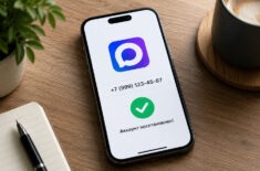 Как восстановить аккаунт в МАКС на iPhone через Mobile ID. Фото.