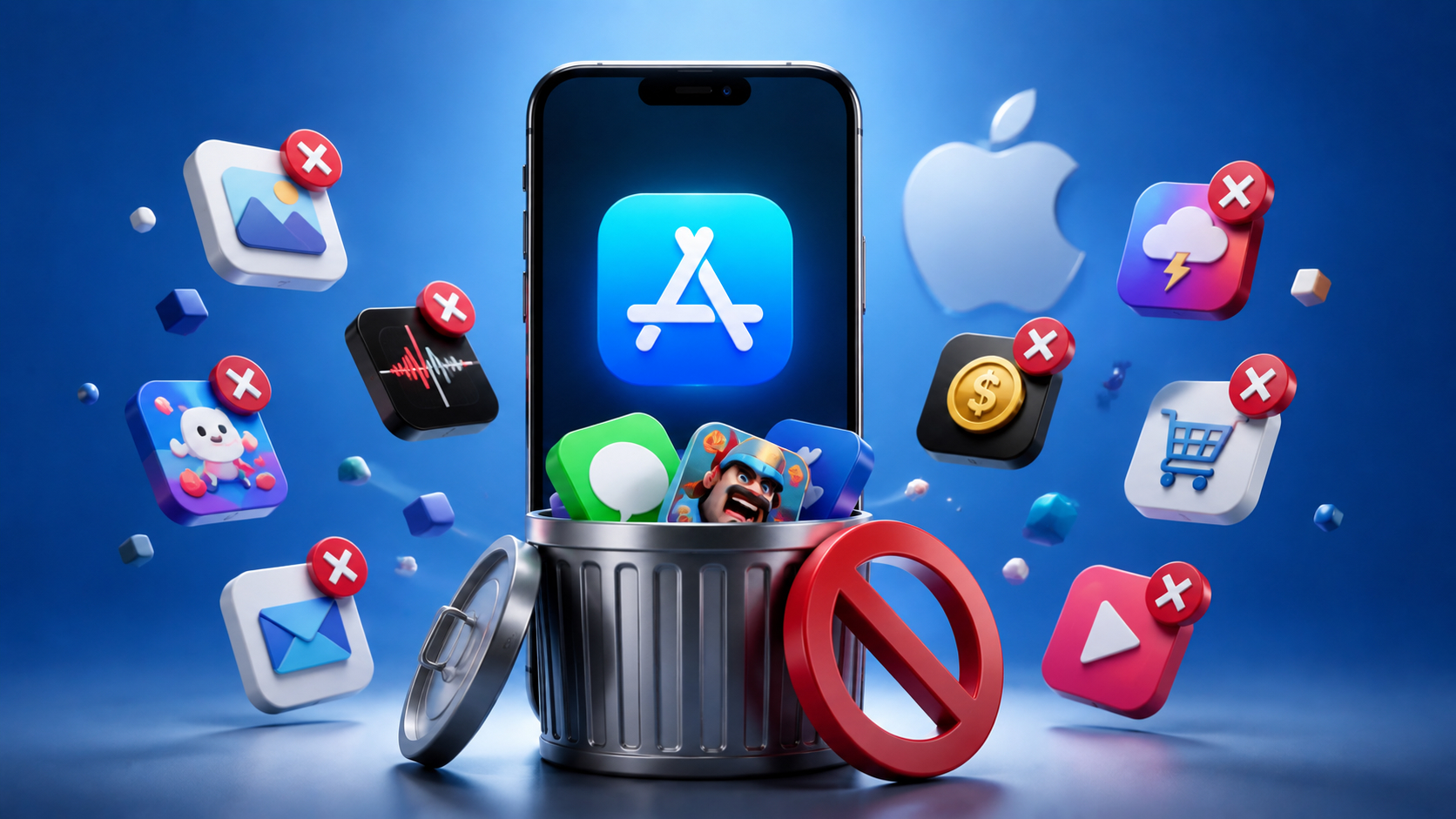 За что Apple удаляет приложения из App Store. Вариантов, за что Apple может удалить приложение из магазина достаточно. Фото.