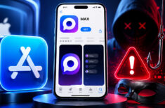 В App Store стало можно скачать MAX на iPhone. Но это скам. Фото.
