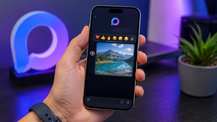 Реакции в МАКС на iPhone: как поставить, убрать и узнать, кто отреагировал. Фото.