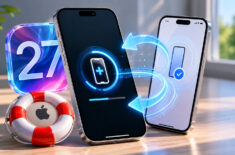 Как восстановить iPhone на iOS 27. Фото.