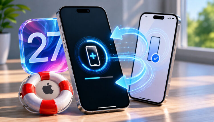 Как восстановить iPhone на iOS 27. Как восстановить iPhone на iOS 27. Фото.