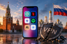 ChatGPT, Netflix, Gemini, Spotify, Claude и другие сервисы будут работать в России без VPN. Фото.