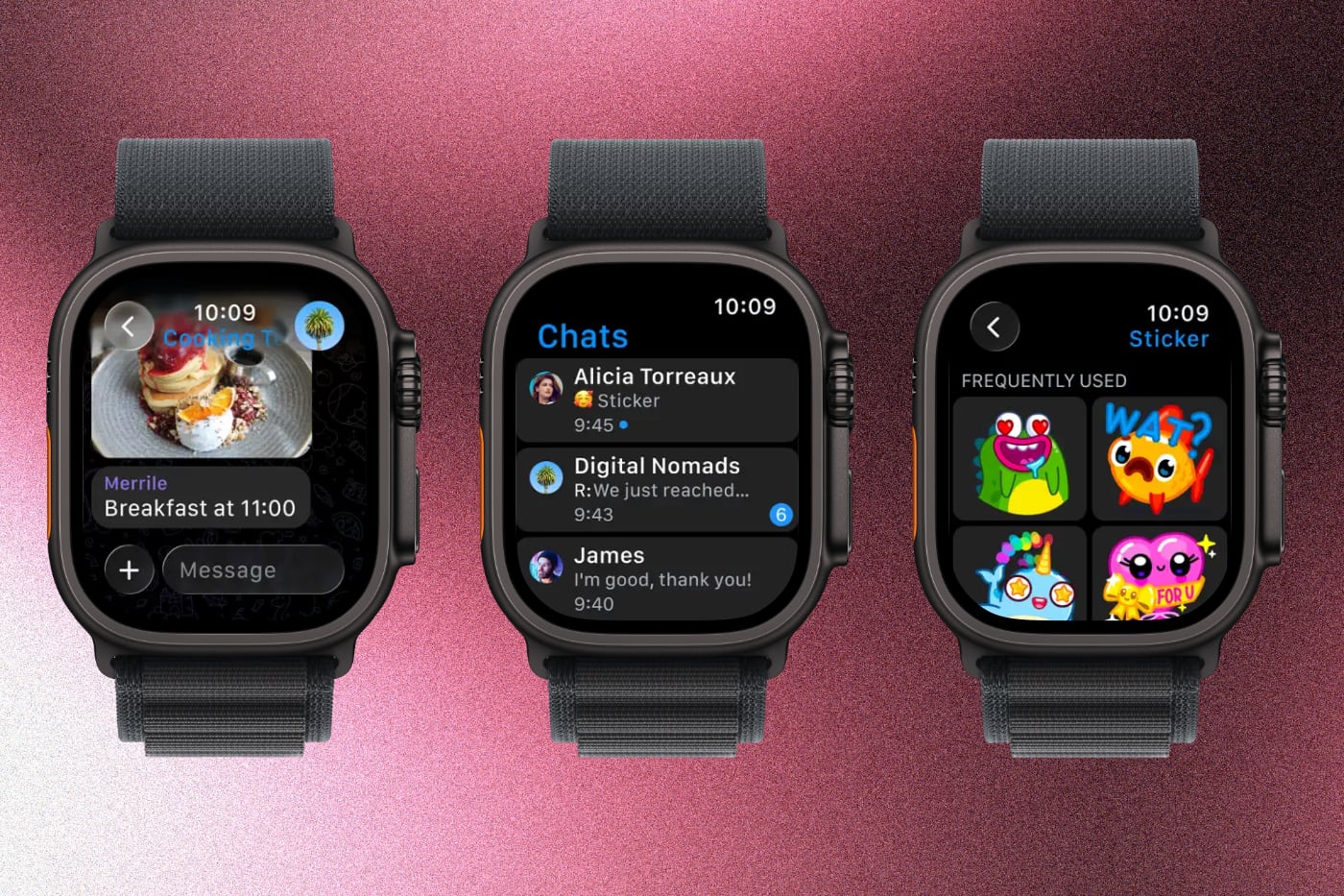 Telegram вернулся на Apple Watch: что изменилось в официальном приложении