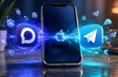 МАКС и Telegram на одном iPhone: что будет с телефоном. Фото.