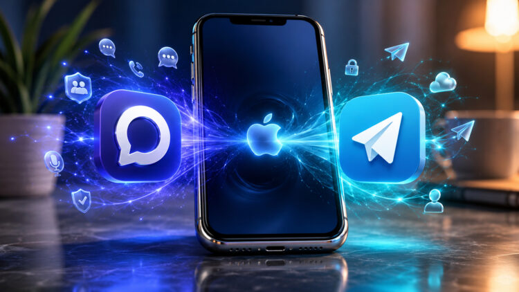 МАКС и Telegram на одном iPhone: что будет с телефоном. Фото.
