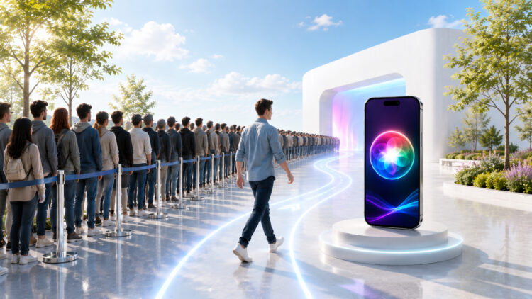 Как обойти лист ожидания новой Siri AI в iOS 27. Фото.