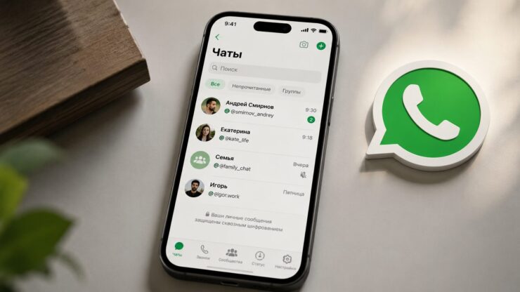 Как сделать никнейм в WhatsApp на iPhone и зачем он нужен — пошаговая инструкция. Фото.
