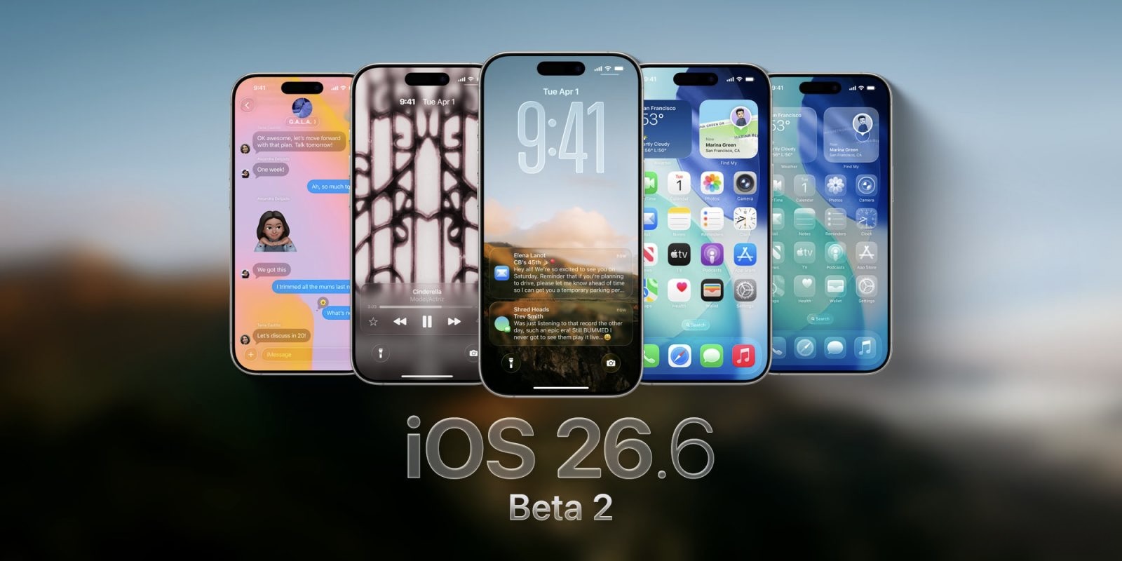 Что нового в iOS 26.6. Новых функций в iOS 26.6 почти нет. Фото.