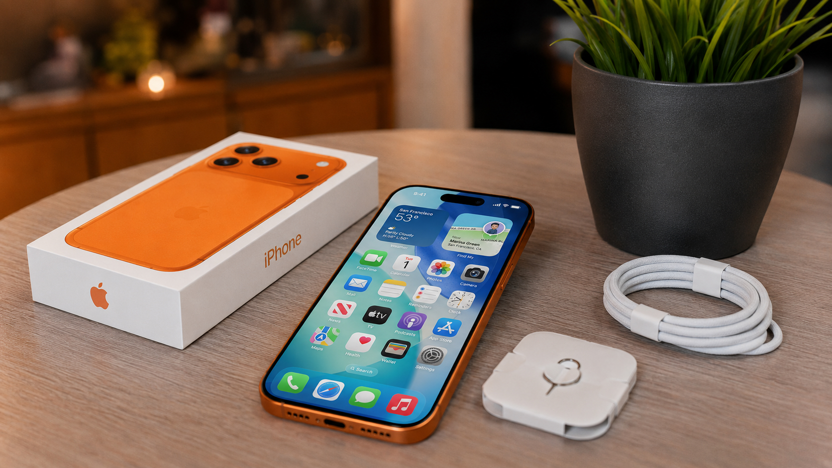 Чем eSIM-версия iPhone 17 Pro Max лучше обычной. Дисплей тут больше, чем в 15 Plus, и это реально чувствуется. Фото.