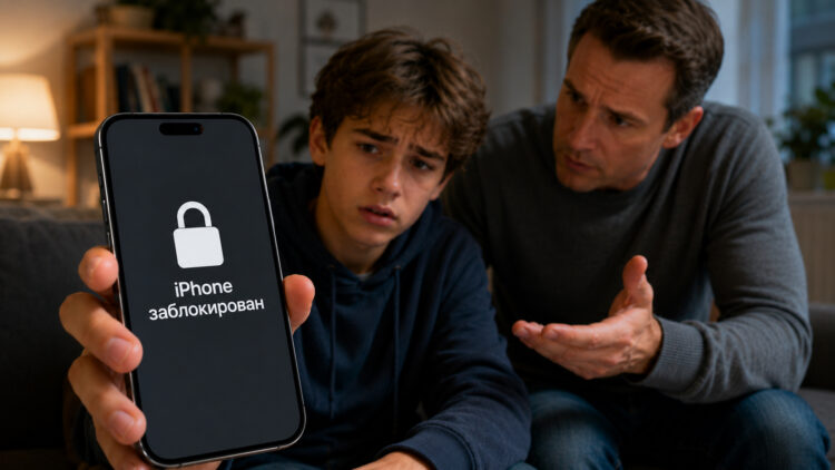 В МВД предупредили о блокировке iPhone детей через чужой iCloud. Как защитить своего ребенка. Фото.