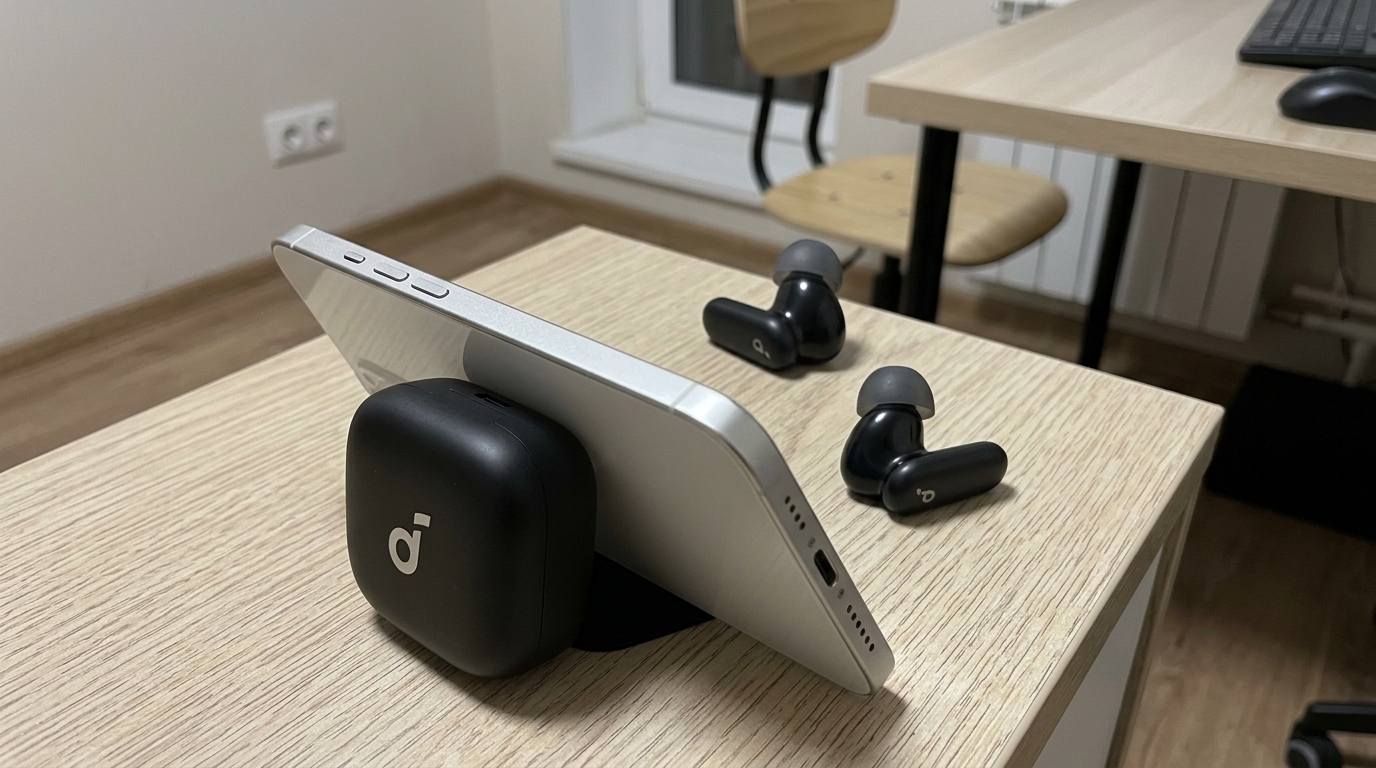 Anker P30i: TWS-наушники с шумодавом за смешные деньги. За эту цену я ожидал услышать кашу — а услышал нормальный звук с басом. Фото.