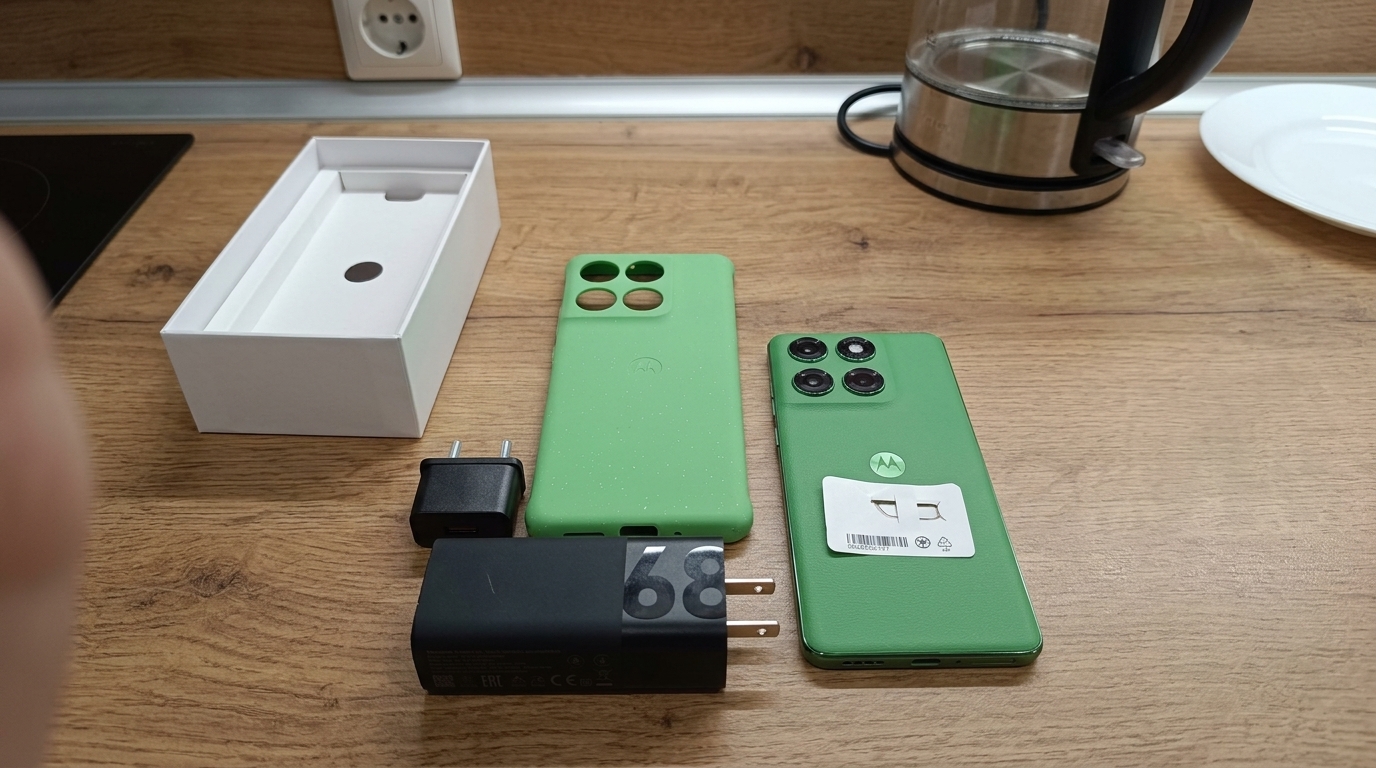 Motorola Edge 60: смартфон с дизайном, которому позавидует iPhone. Изогнутый pOLED, отделка под кожу — в руке ощущается дороже своей цены. Фото.