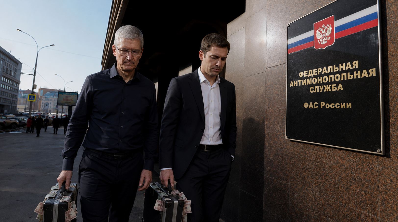 За что ФАС хочет оштрафовать Apple на 4 млрд рублей. Штраф огромный по меркам России, но смешной по меркам бизнеса Apple. Фото.