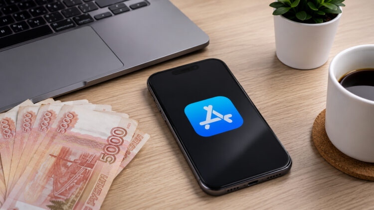 В России снова можно пополнить баланс Apple ID в рублях, но есть один нюанс. Фото.