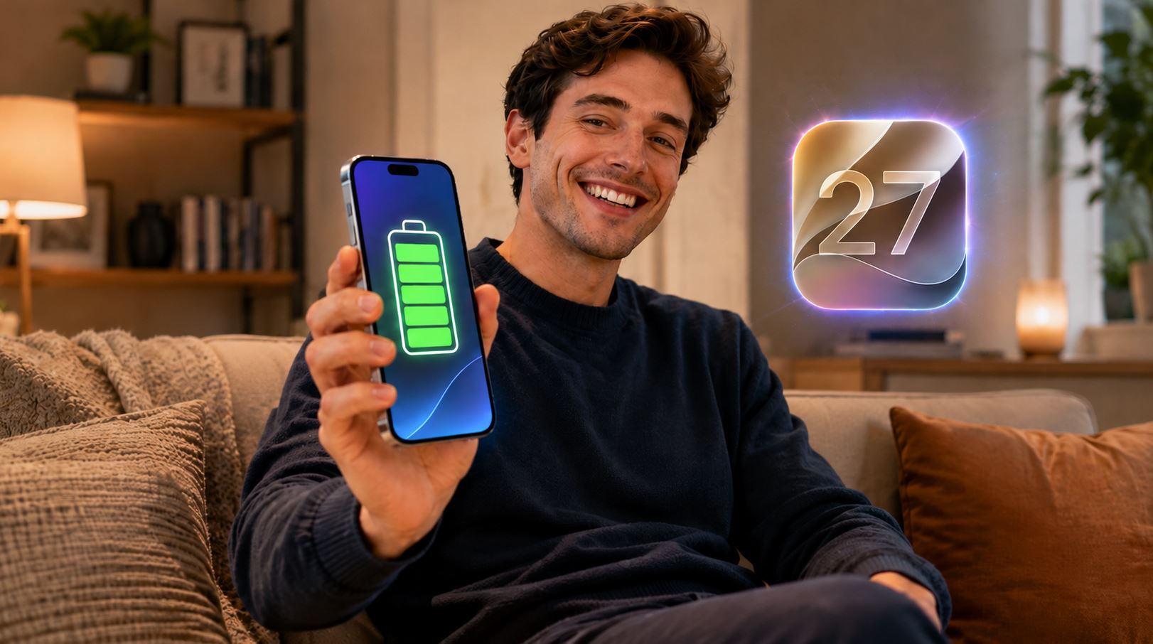Как влияет iOS 27 на время работы Айфона. Как оказалось, обновления iOS не убивают время работы Айфонов. IOS 27 не должна стать исключением. Фото.