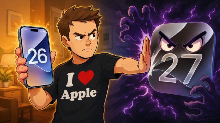 5 Айфонов для тех, кто хочет остаться на iOS 26 и не будет обновляться до iOS 27. Фото.