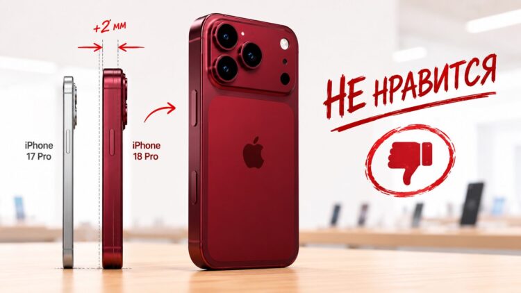 iPhone 18 Pro получит сразу 3 изменения, которые вам не понравятся. iPhone 18 Pro получит сразу 3 изменения, которые вам не понравятся. Фото.