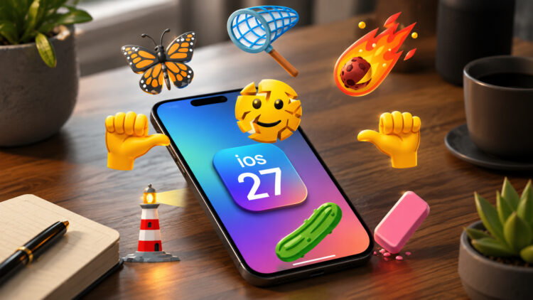 Новые эмодзи в iOS 27: полный список и что они значат. Фото.