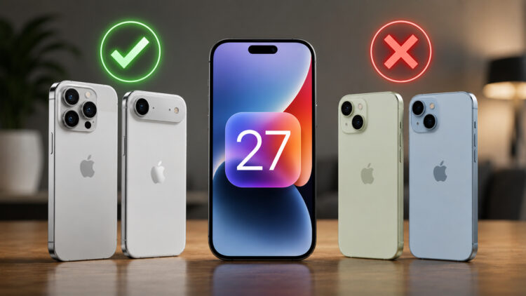 iOS 27: какие функции будут доступны на старых iPhone, а какие нет. Фото.