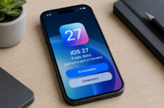 Вышла первая публичная бета-версия iOS 27: как установить и что нового в ней появилось. Фото.