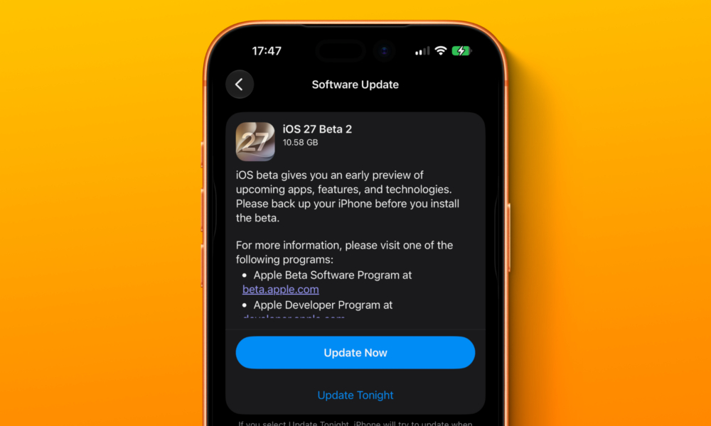 Какую бету iOS 27 устанавливать и стоит ли вообще. Установка бета-версий iOS — это всегда лотерея. У кого-то они работают лучше релизных, а у кого-то безбожно тормозят. Фото.