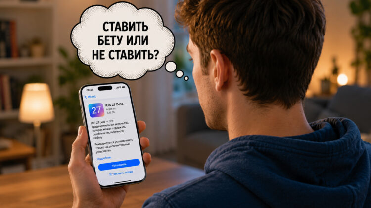 Что надо знать перед установкой бета-версии iOS 27. Фото.