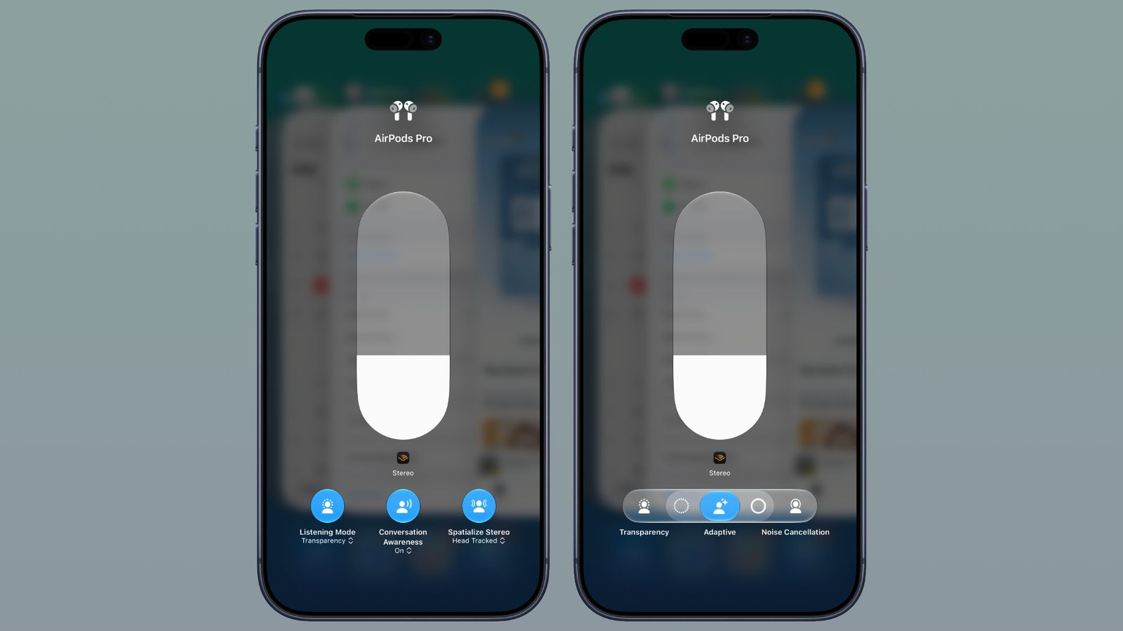 Все новые функции iOS 27 beta 4. У AirPods немного видоизменились настройки. Фото.