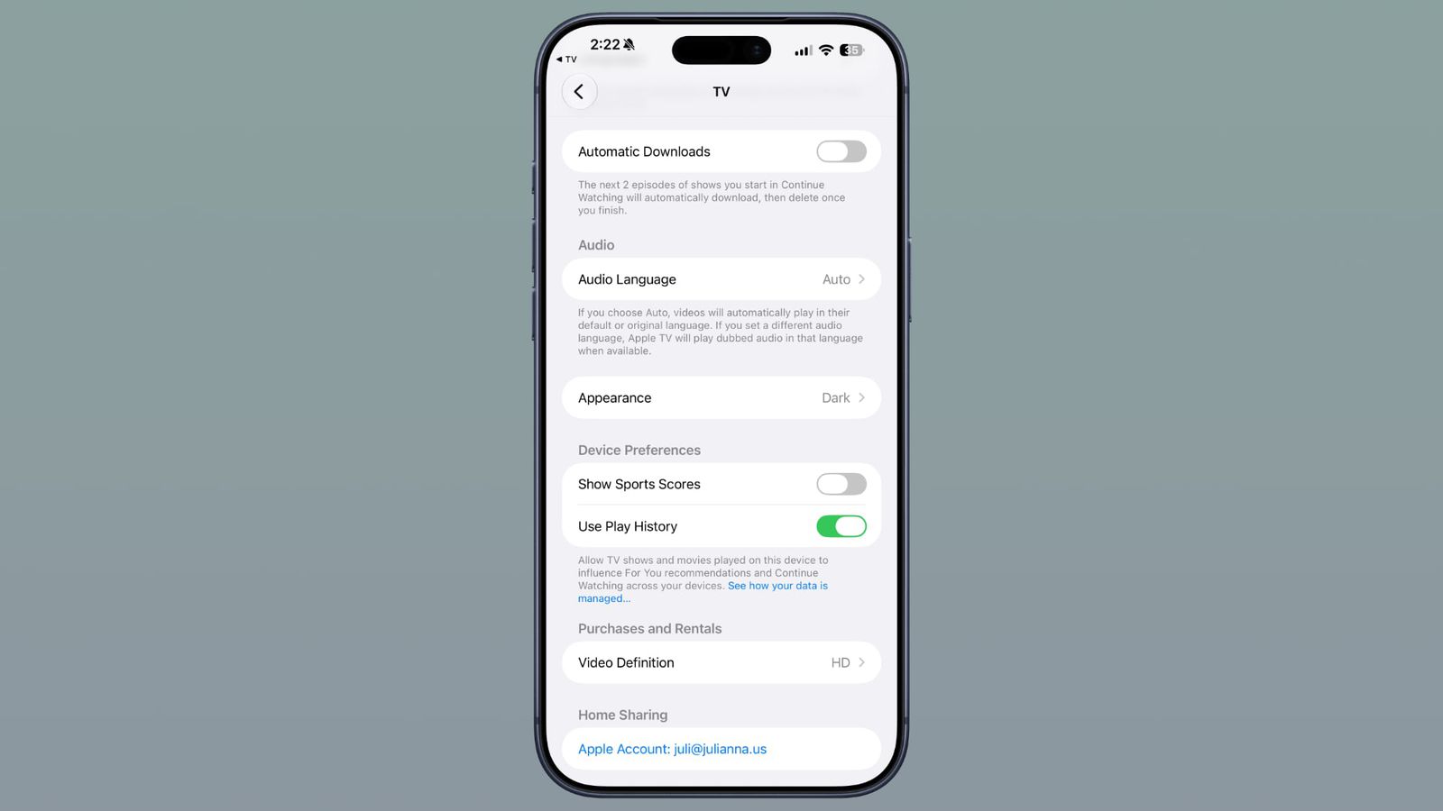 Все новые функции iOS 27 beta 4. Apple TV научился автоматически предзагружать серии. Фото.