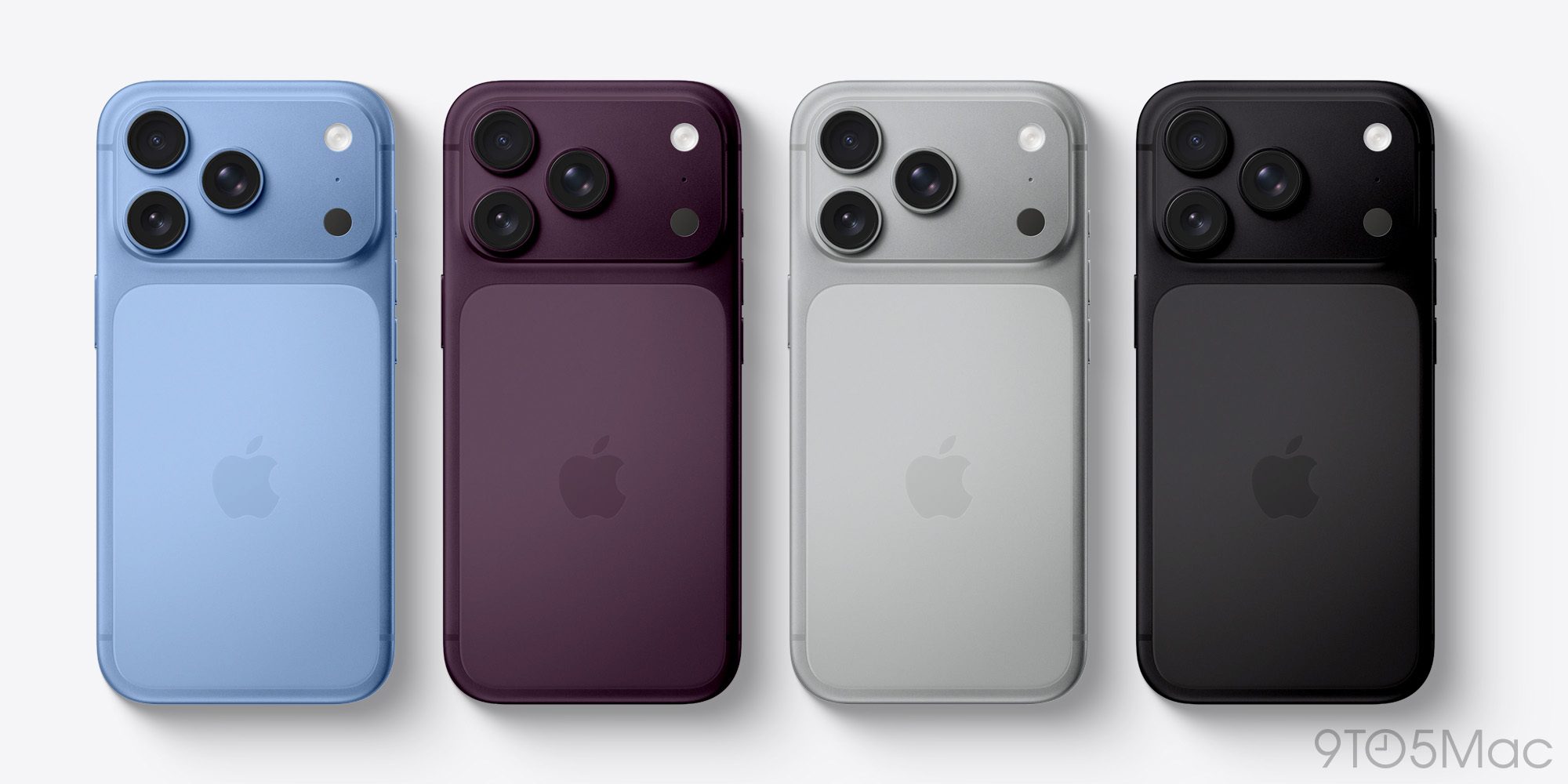Цвета iPhone 17 Pro