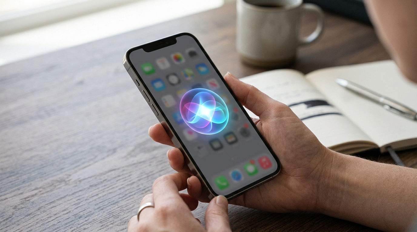 Обновлённый интерфейс Siri в iOS 27