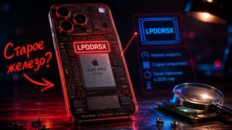 iPhone 18 Pro будет хуже Android-флагманов? Apple будет использовать старые компоненты. Фото.