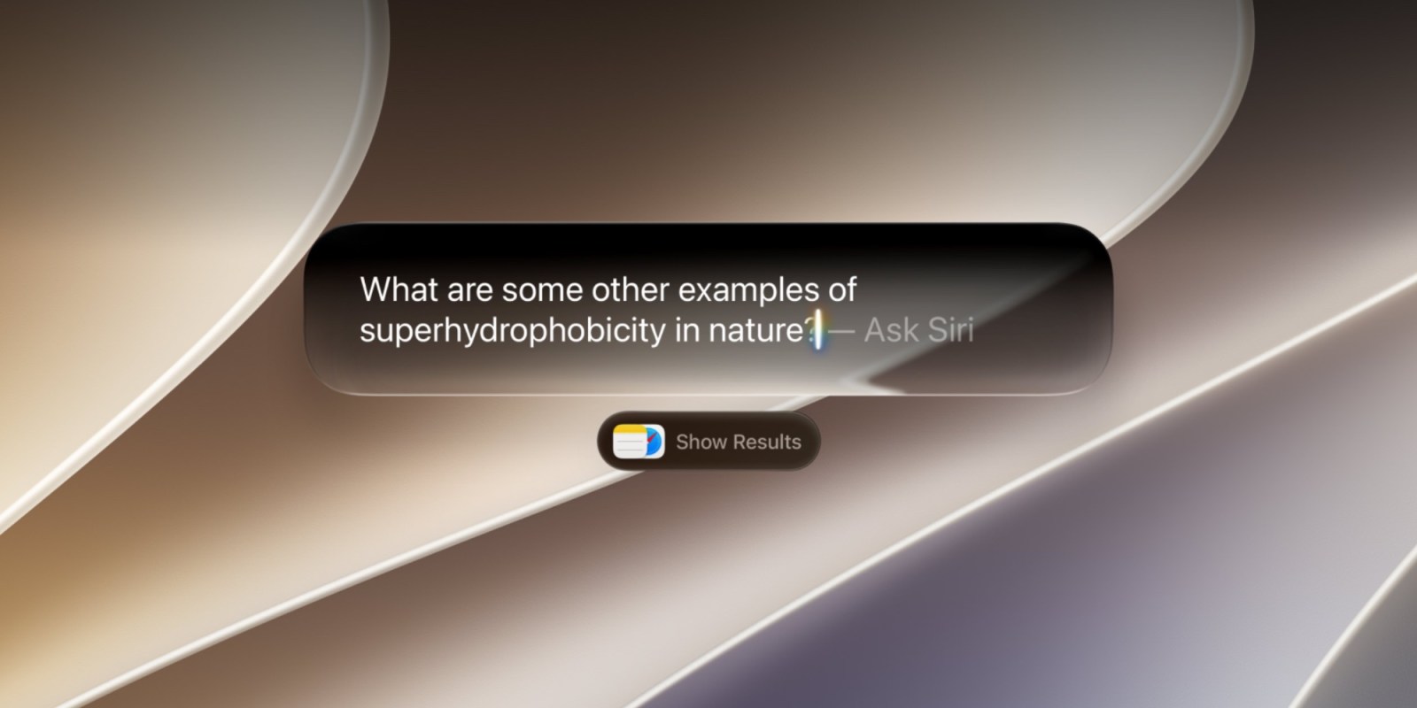 Новый поиск Spotlight с поддержкой Siri AI. Поиск реально стал умнее. Фото.