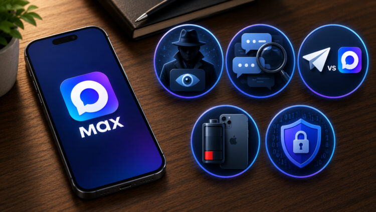 МАКС на iPhone: 5 главных мифов о национальном мессенджере. Фото.