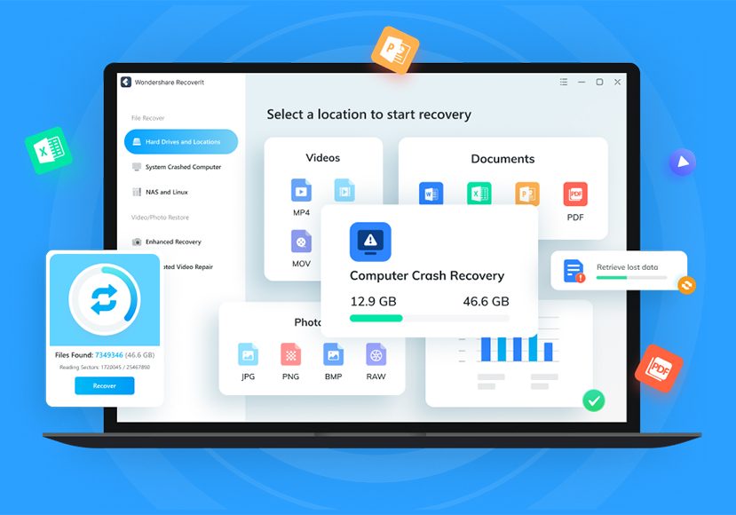 Recoverit для Mac: восстановление удаленных файлов с NAS. Одно из приложений, которое поможет восстановить данные. Фото.