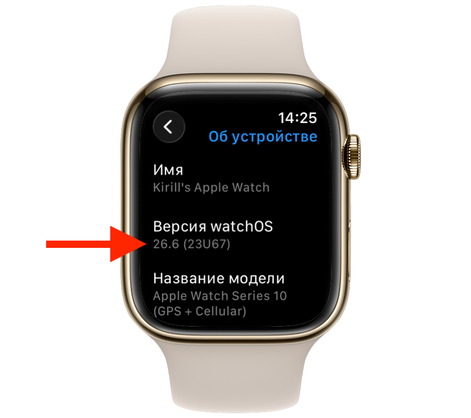 Стоит ли устанавливать watchOS 26.6. Я уже поставил себе новую watchOS и доволен. Фото.