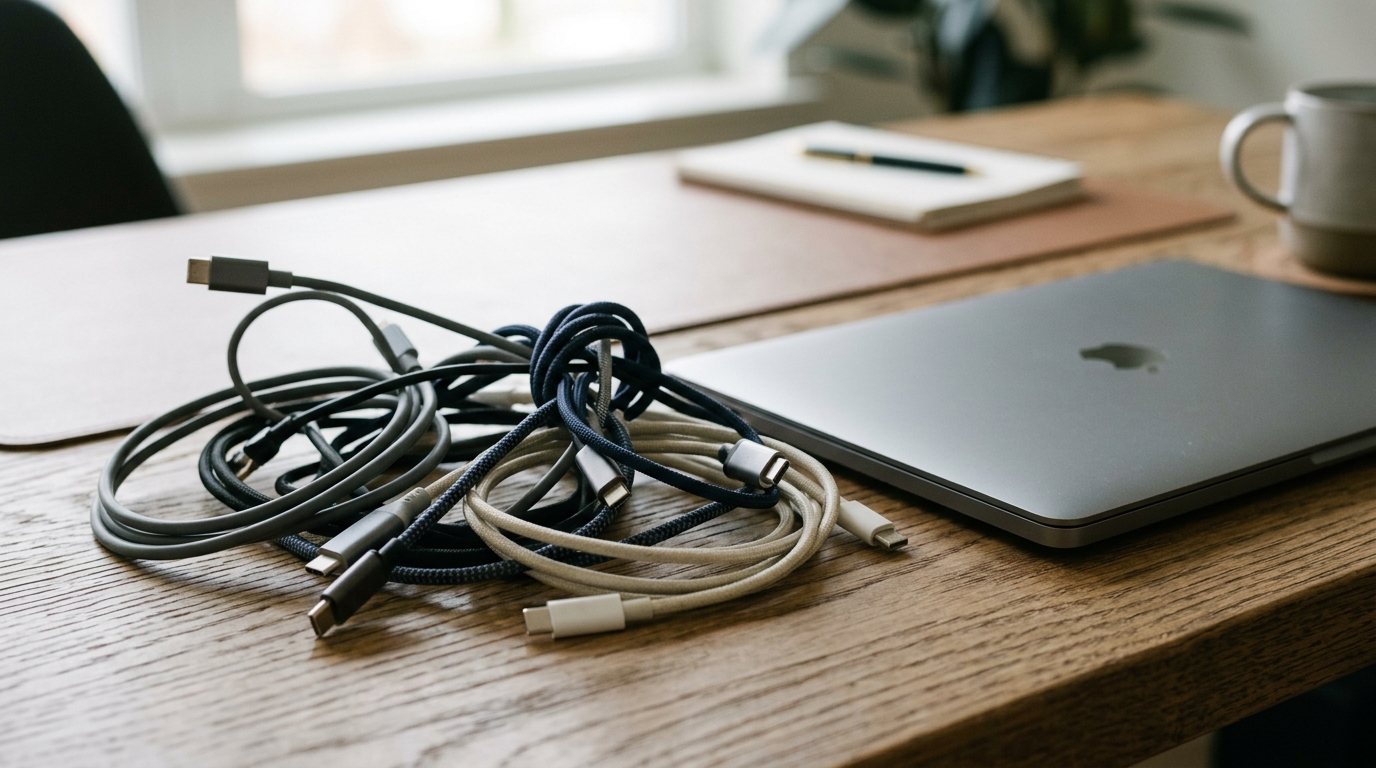 Внешне одинаковые USB-C-кабели могут сильно отличаться по скорости и мощности