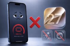 Базовый iPhone 18 получит урезанную iOS 27: какие функции отключат и почему. Фото.