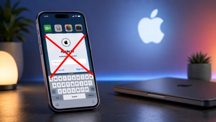Второй Apple ID на iPhone: как отключить запрос пароля при обновлении приложений. Фото.